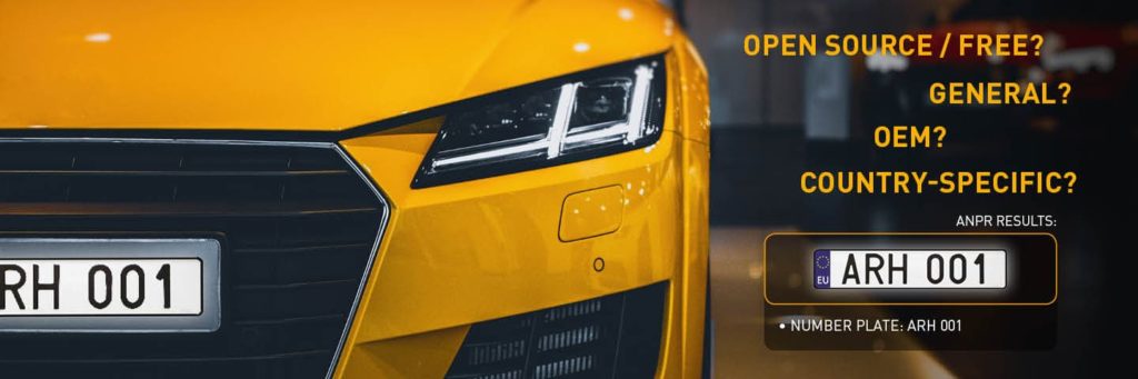 ANPR software types