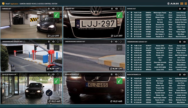 ANPR-based parking system