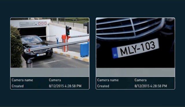 ANPR software for parking system