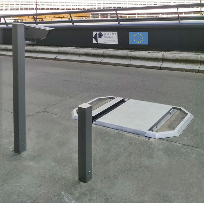 UviScan Under Vehicle Detection With FreewayCAM in Brussels, Belgium