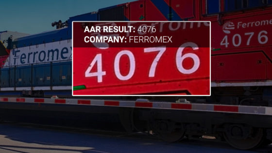 Ferromex Locomotive With AAR Codes
