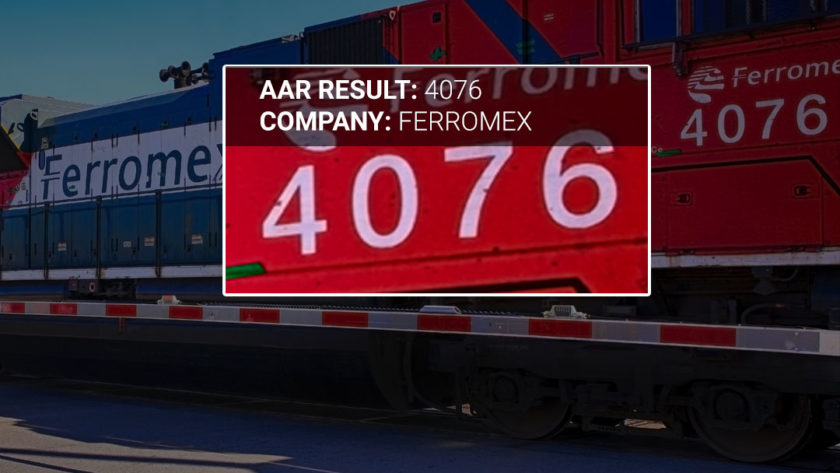 Ferromex Locomotive With AAR Codes