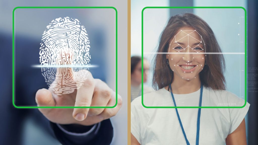 Fingerprint and Facial Scan for RFID Tags