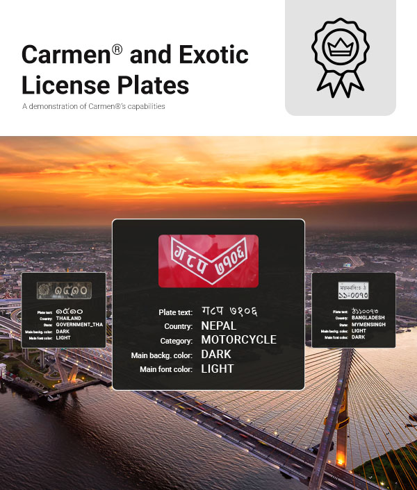 Thumbnail for Carmen® and Exotic License Plates