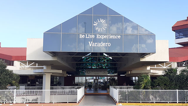 Be Live Hotel Facade and Entrance