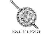 Royal Thai Police Logo With Title