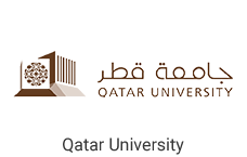 Qatar University Logo With Title