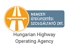 Hungarian Highway Operating Agency Logo With Title