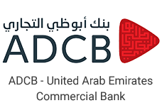 ADCB Commercial Bank UAE Logo With Title