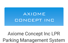 Axiome Concept Inc. LPR Parking Management System Logo With Title