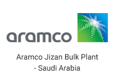 ARamco Jizan Bulk Plant Saudi Arabia Logo With Title