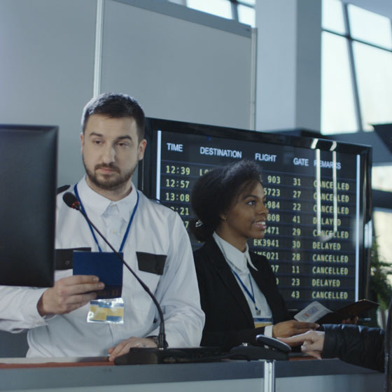 passport readers for border control