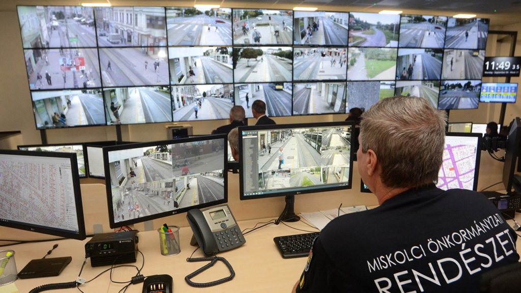 public security with cctv system in Miskolc
