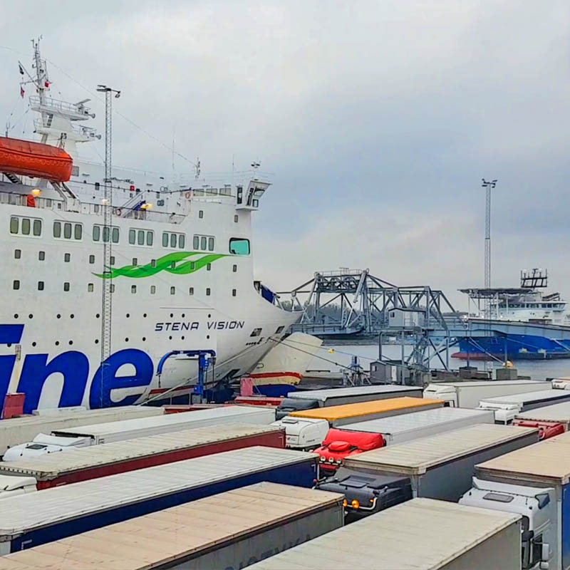 Smart Port System at Stena Line