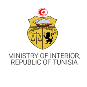 ministry of interior, republic of tunisia logo