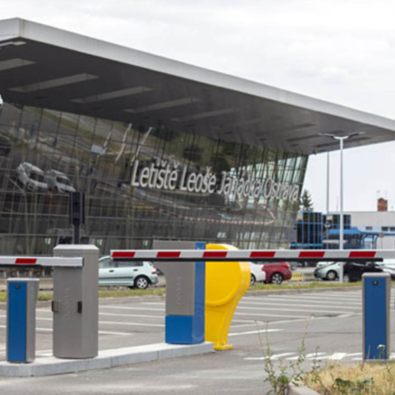 Access control camera enhances parking system at Leos Janacek airport in Ostrava, Czechia