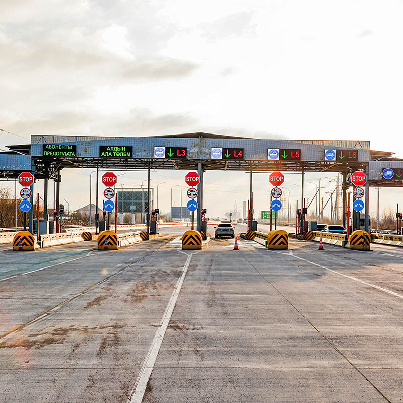 ANPR camera road tolling in Kazakhstan