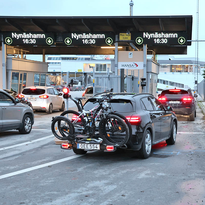 Vidar PAX cameras manage passenger boarding   at Destination Gotland ferries in Sweden