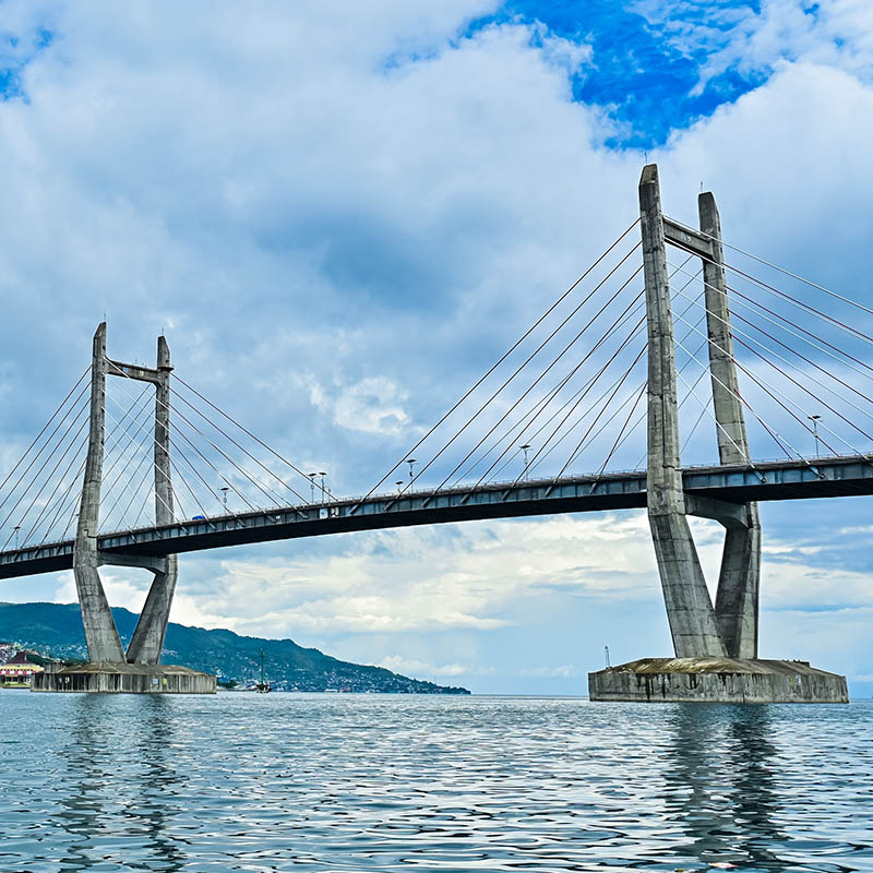 ANPR Camera for bridge weigh-in-motion system in Indonesia