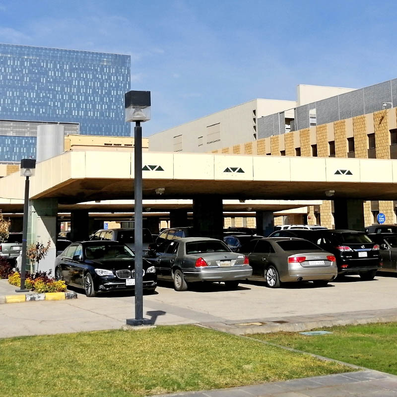 ANPR/LPR camera and software installation at King Faisal Hospital, Saudi Arabia