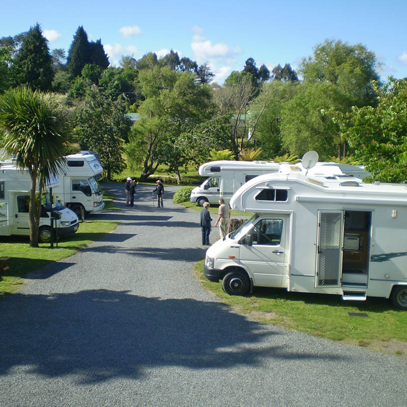 Einar access control camera setup in Raglan Holiday Park