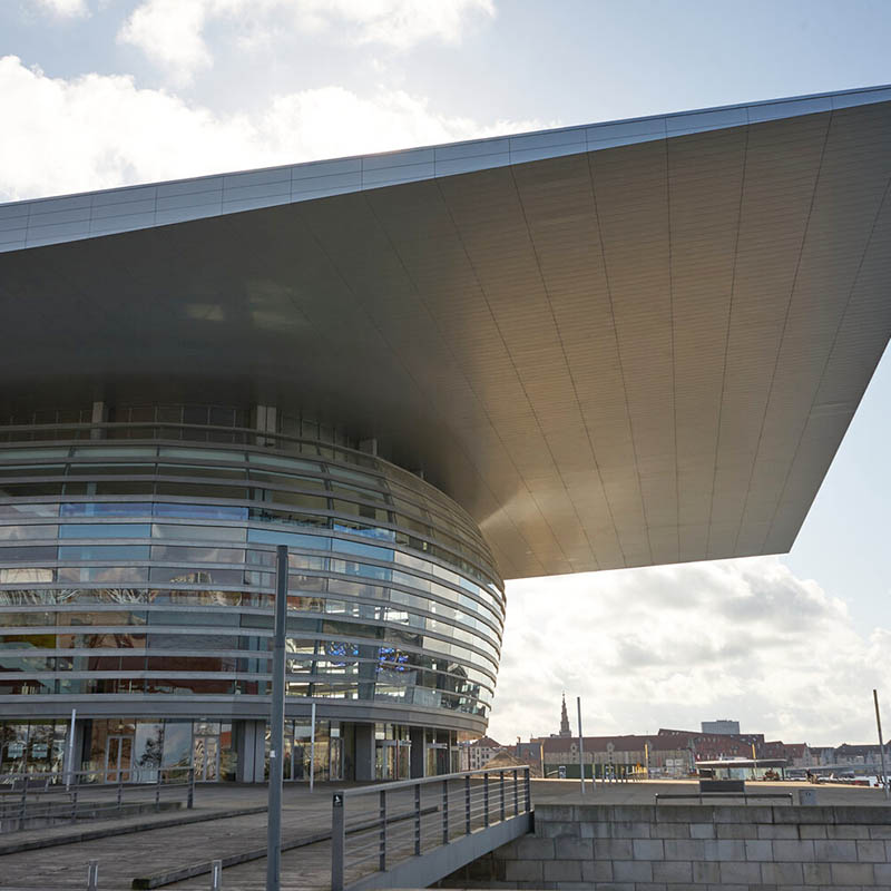 Einar access control camera at Operaparken, Denmark