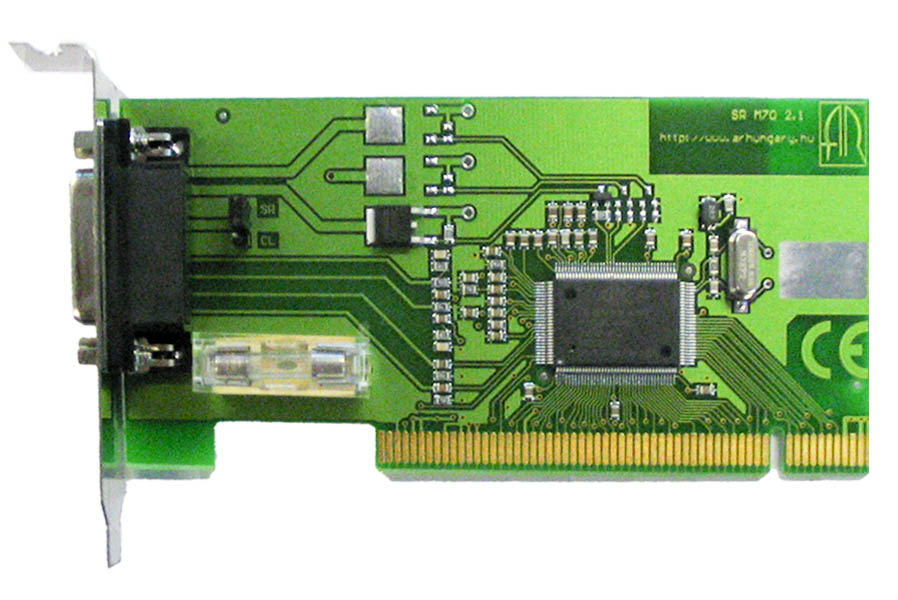 pcb printed circuit board for adaptive recognition, 1998