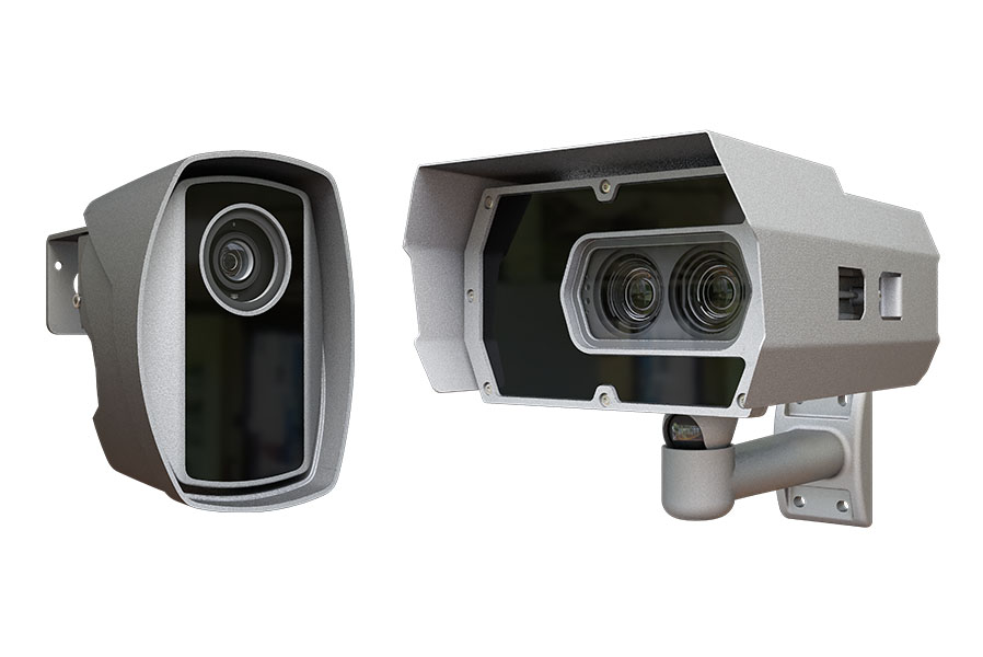 Einar vehicle access control camera and Vidar ANPR/LPR camera