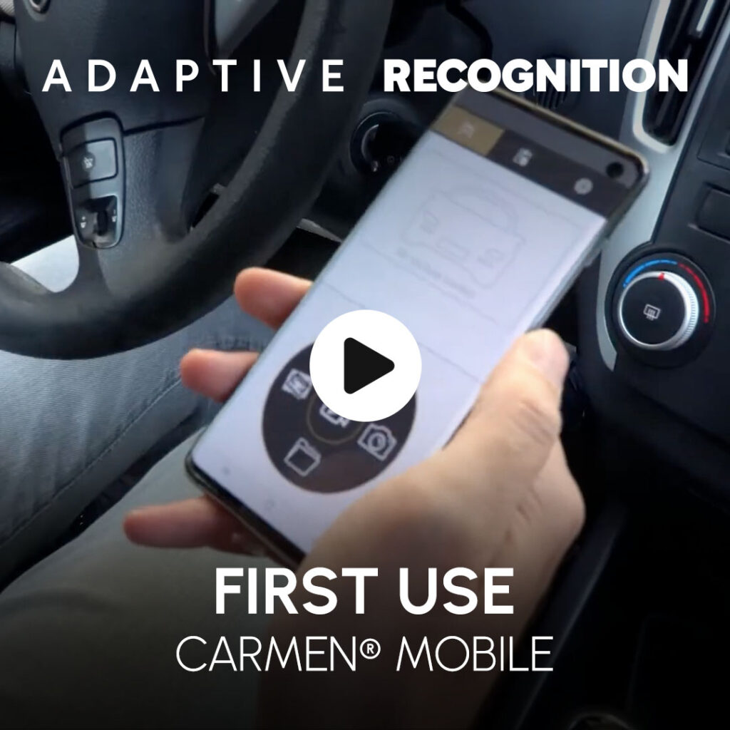 carmen mobile android app lpr anpr first use