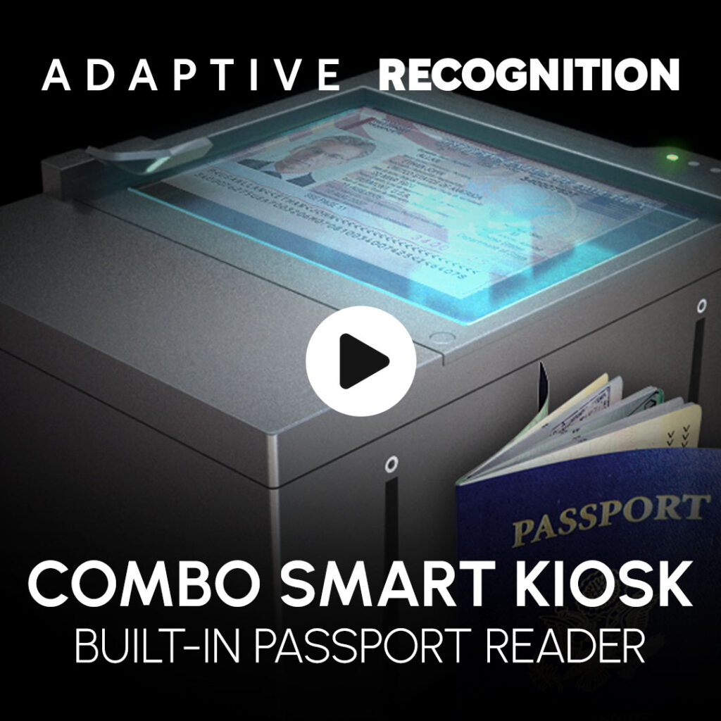 combo smart kiosk passport reader video thumbnail