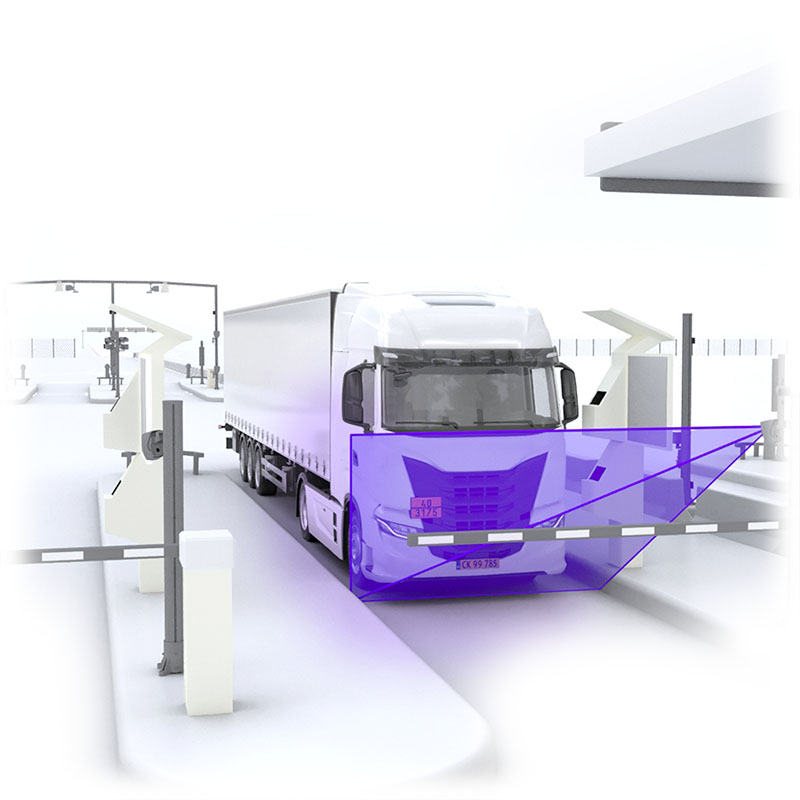 smartport industry ANPR/LPR recognition camera for truck