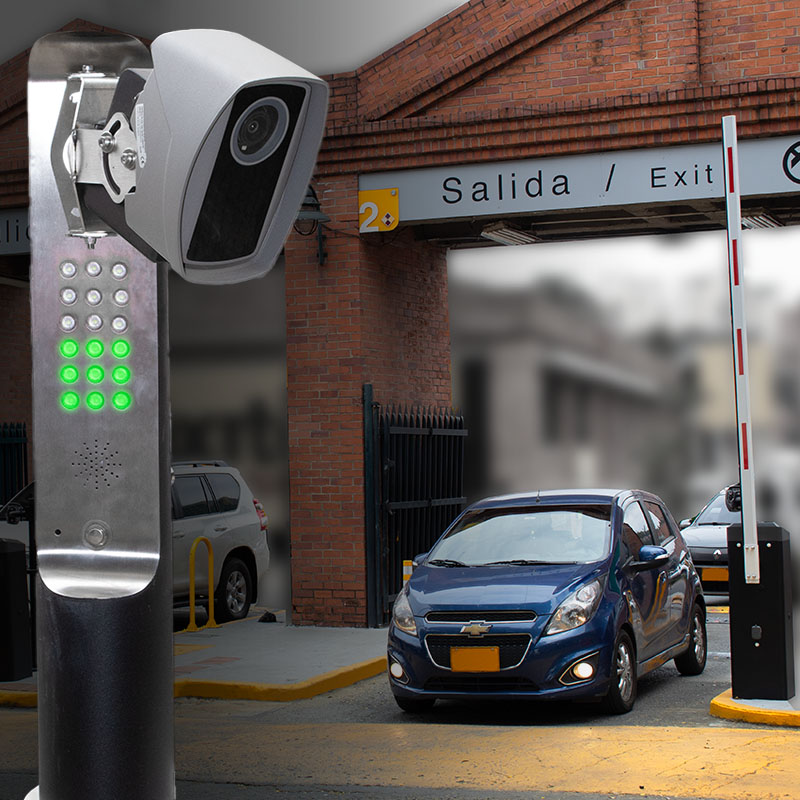 Einar vehicle access control camera Chipichape case study featured image