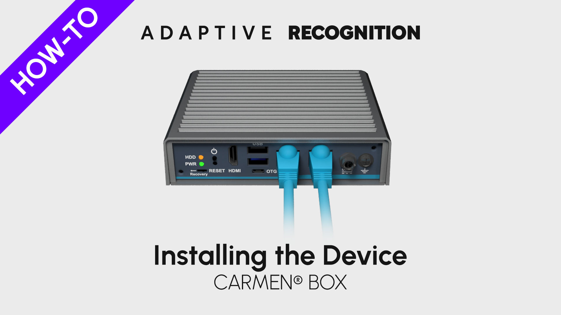 Carmen Box how-to video - Installing the device