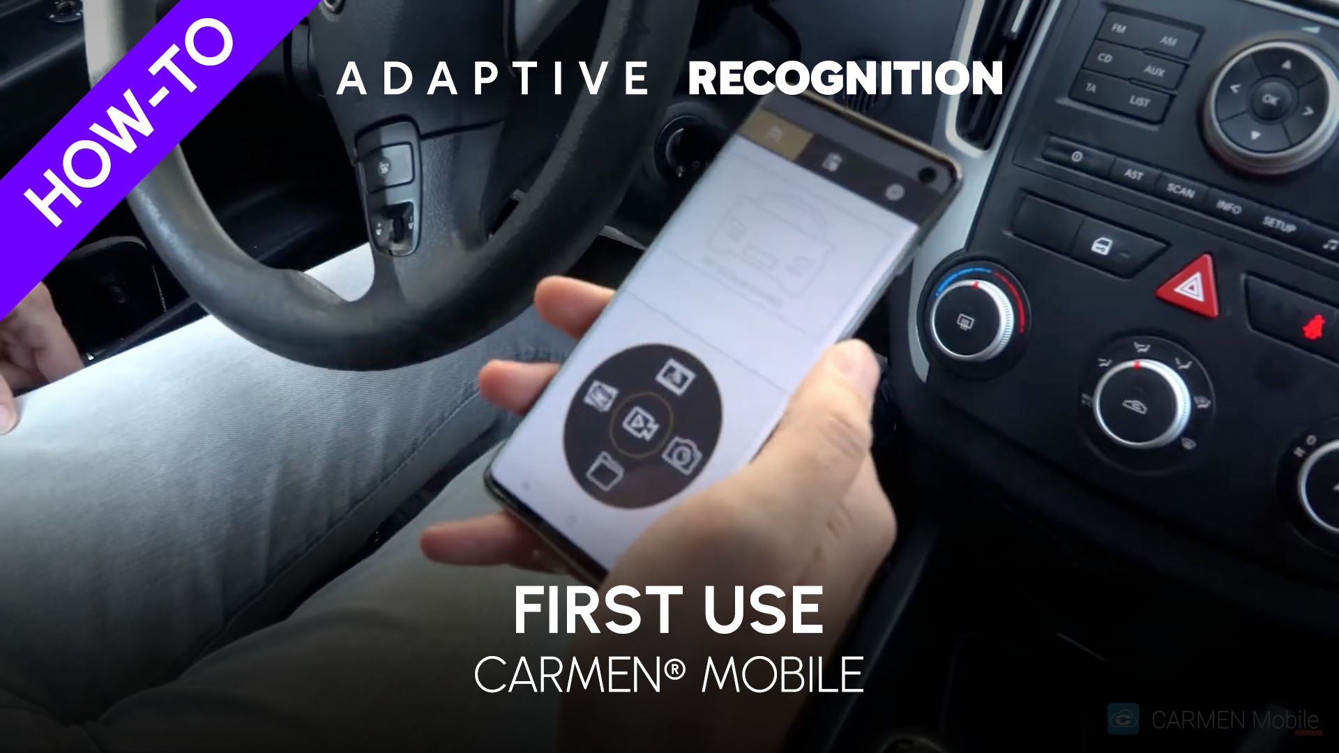 Carmen mobile how-to video series - First use (android app)