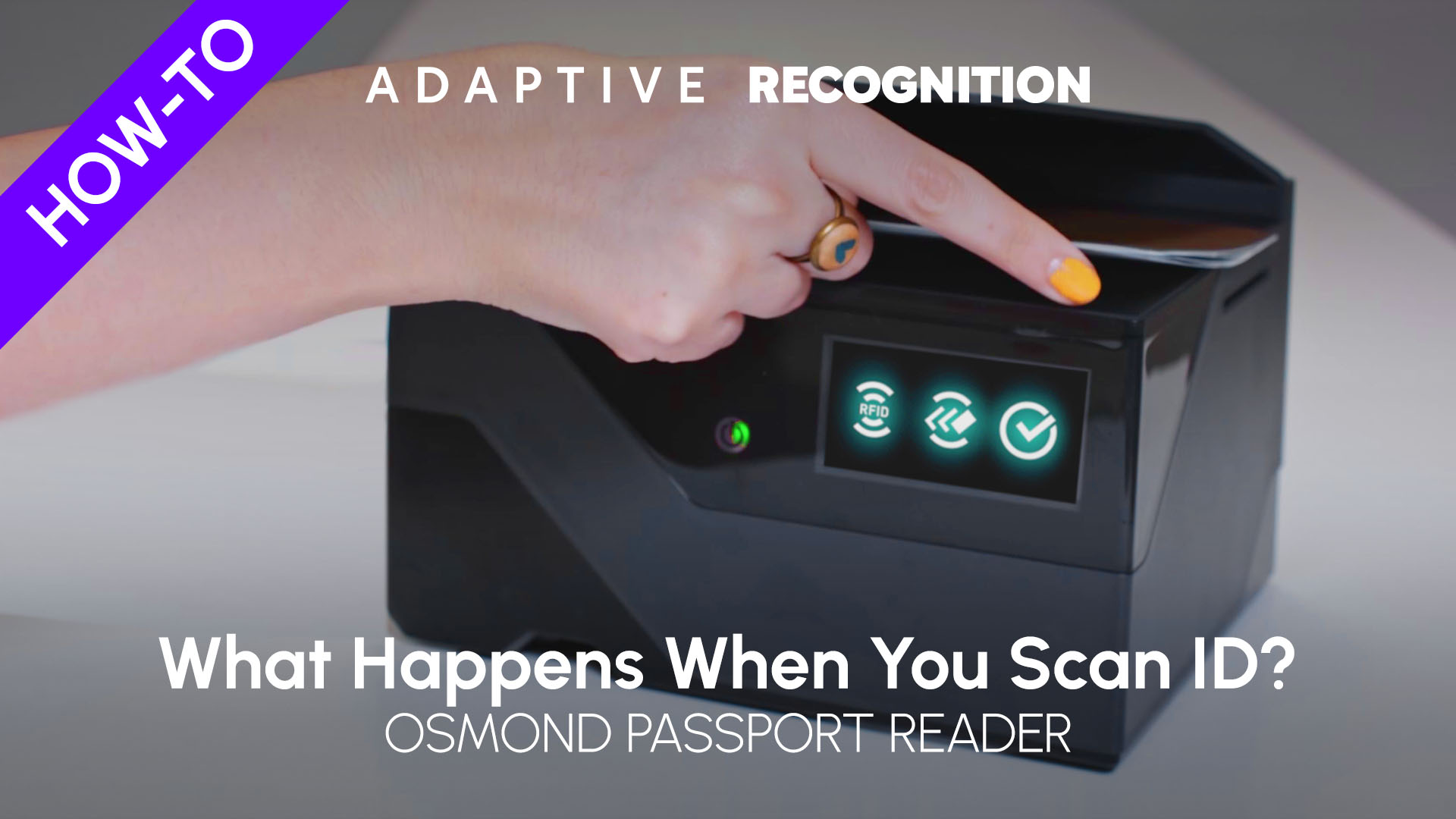 Osmond passport reader install - What happens when you scan ID?