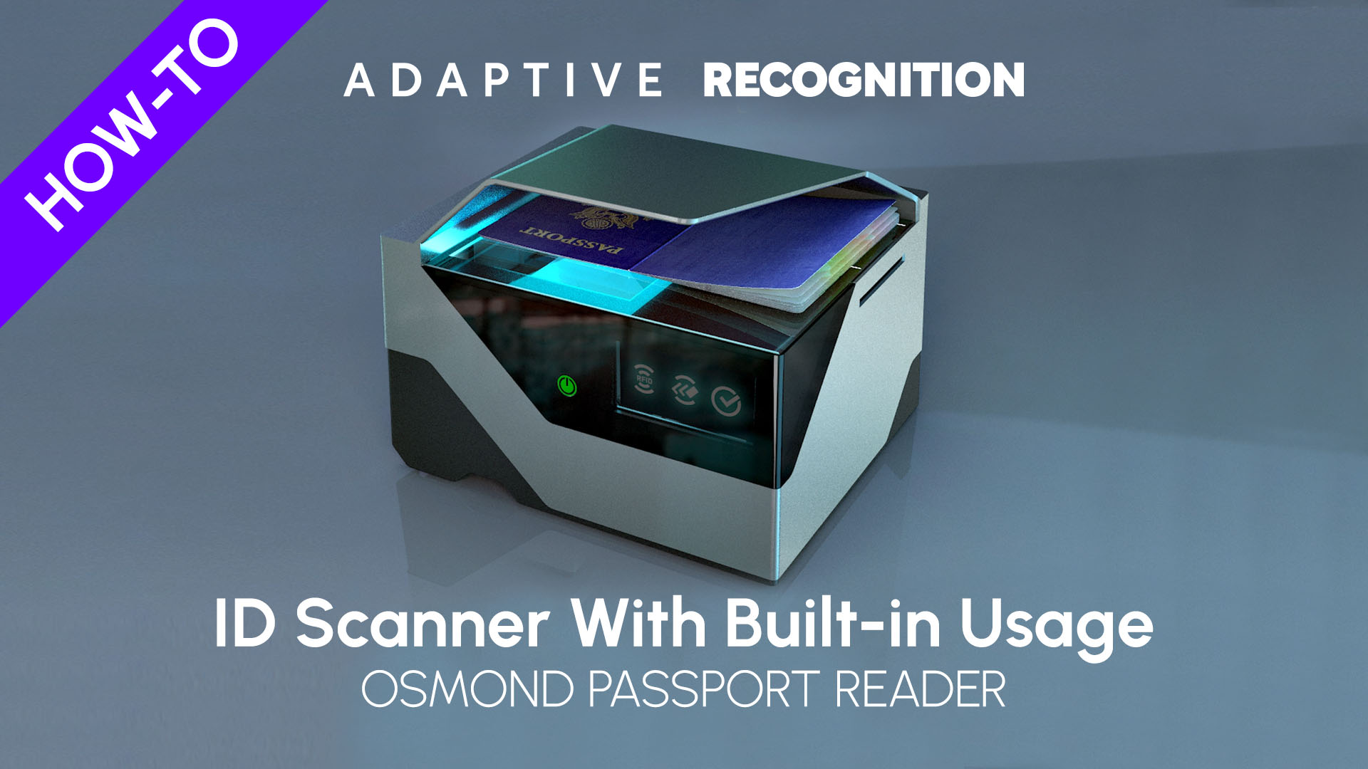 Osmond passport reader install - ID scanner with built-in usage