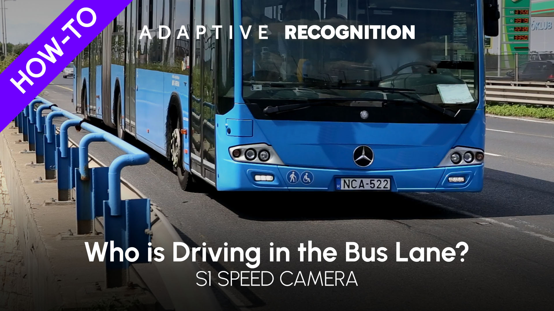 S1 portable speed camera how-to video series - Bus lane violation