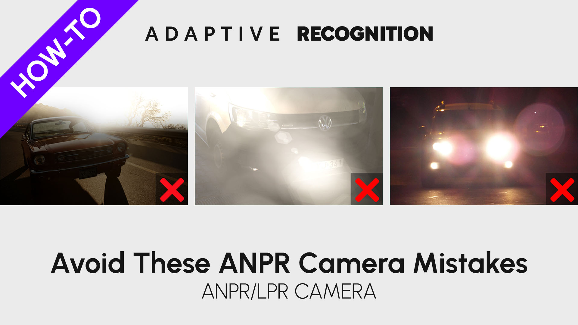 ANPR/ALPR camera how-to video series - Avoid These ANPR camera mistakes