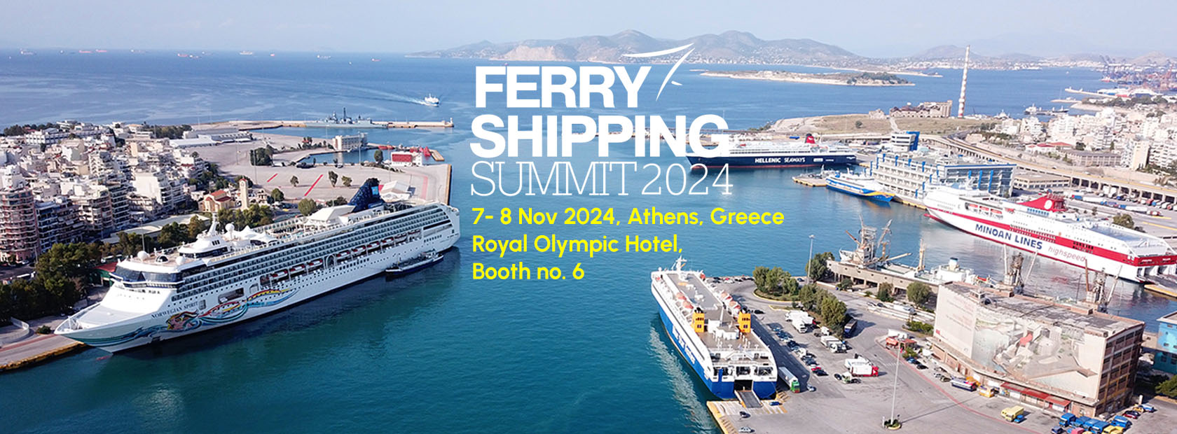 Ferry shipping summit 2024 Athens, Greece expo news article hero image