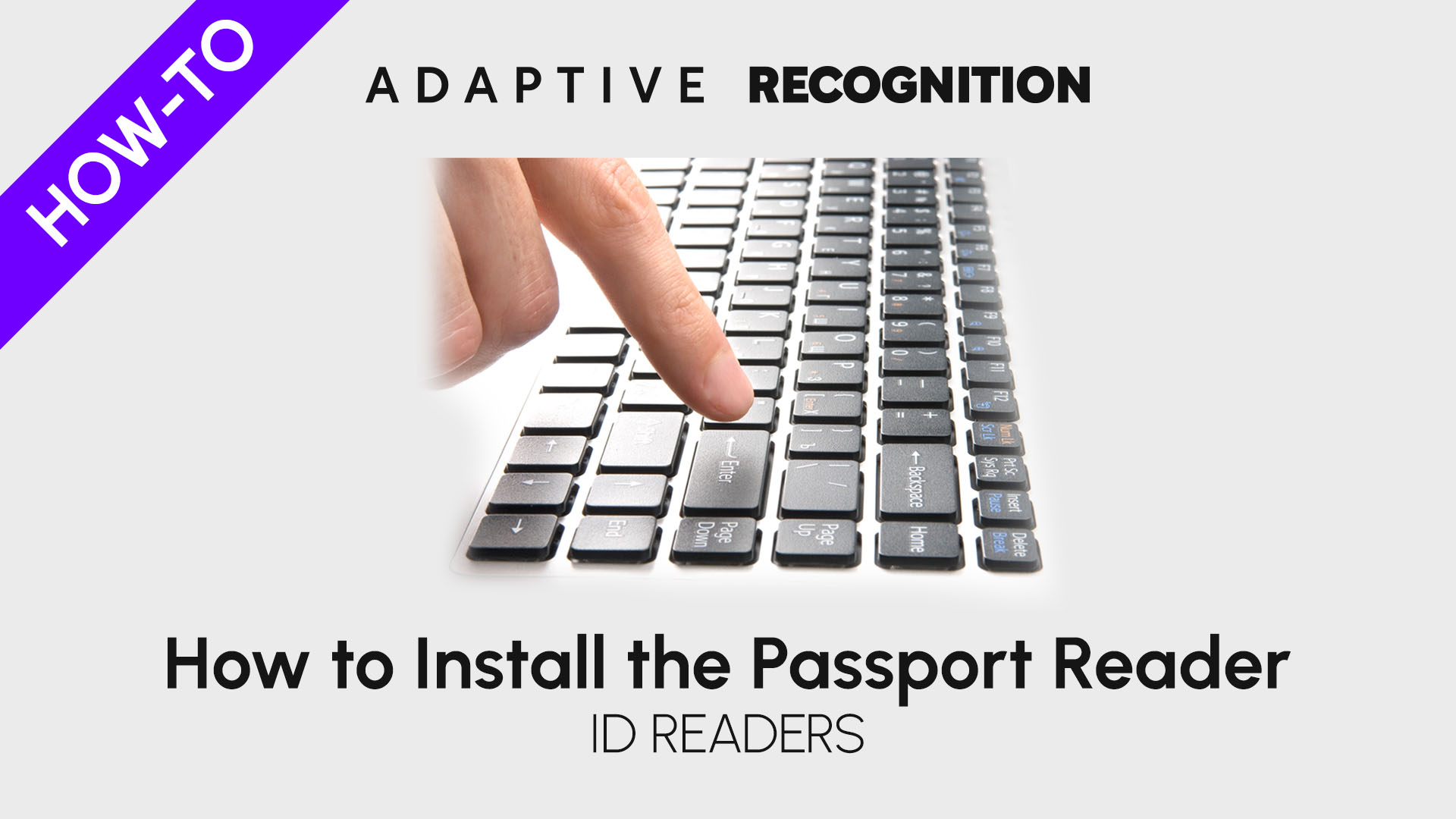 ID & Passport Readers How-to Video Series - How to install the passport reader