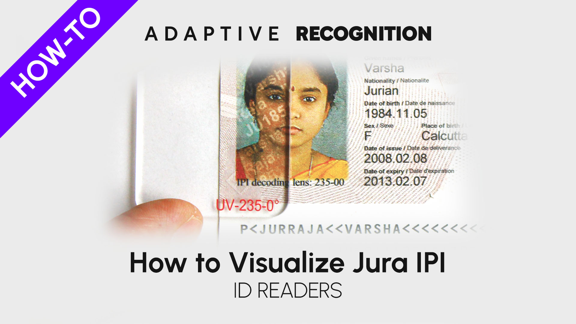 ID & Passport Readers How-to Video Series - How to visualize Jura IPI