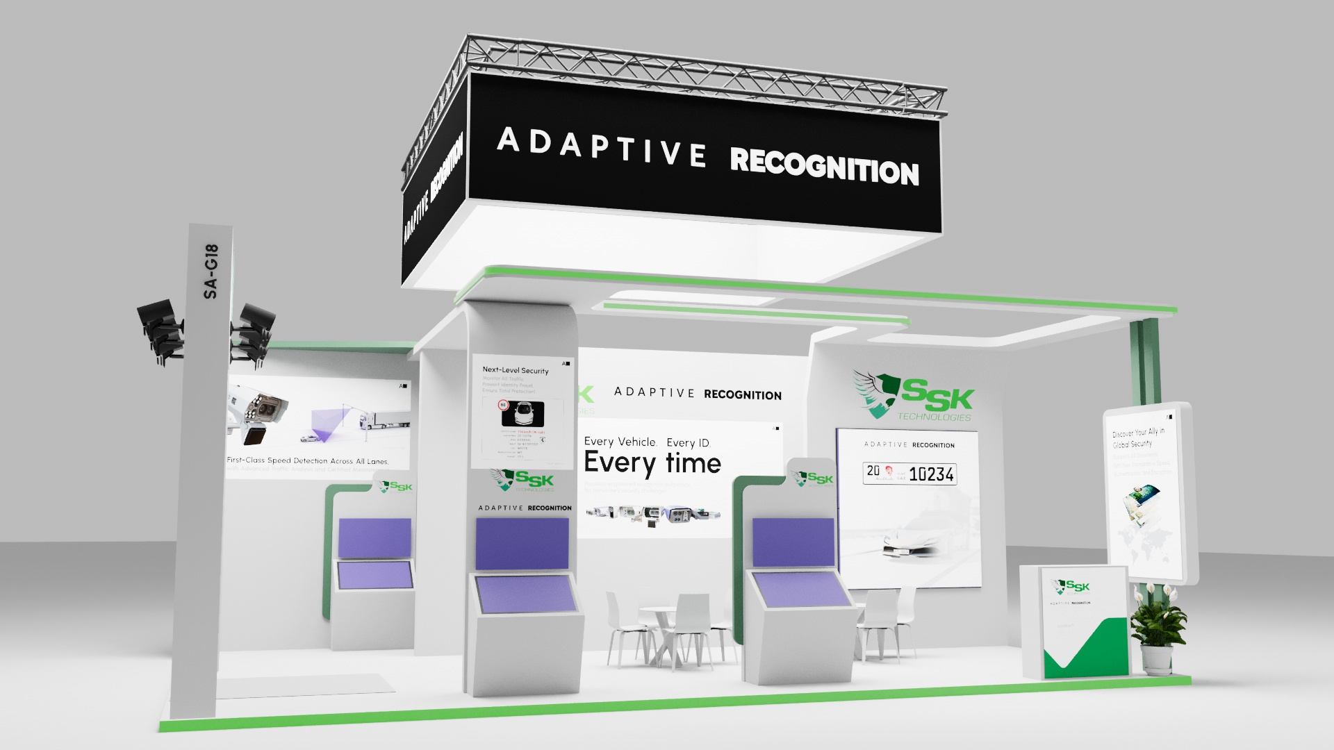 intersec dubai 2025 adaptive recognition ssk booth