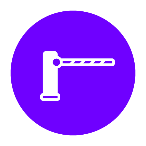 anpr camera landing page solutions icon - access control