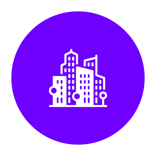 anpr camera landing page solutions icon - smart city traffic monitoring