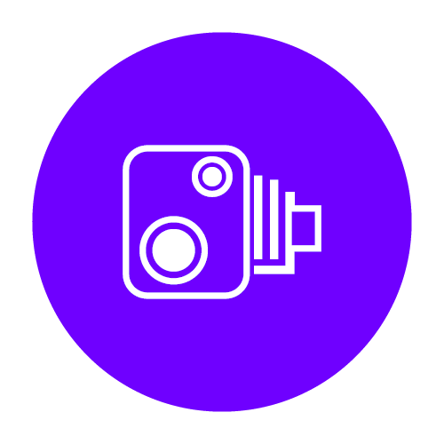 anpr camera landing page solutions icon - speed enforcement