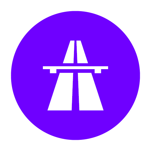 anpr camera landing page solutions icon - tolling system and ITS
