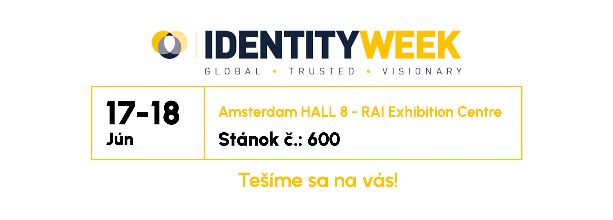 identity week europe 2025 amsterdam hero image