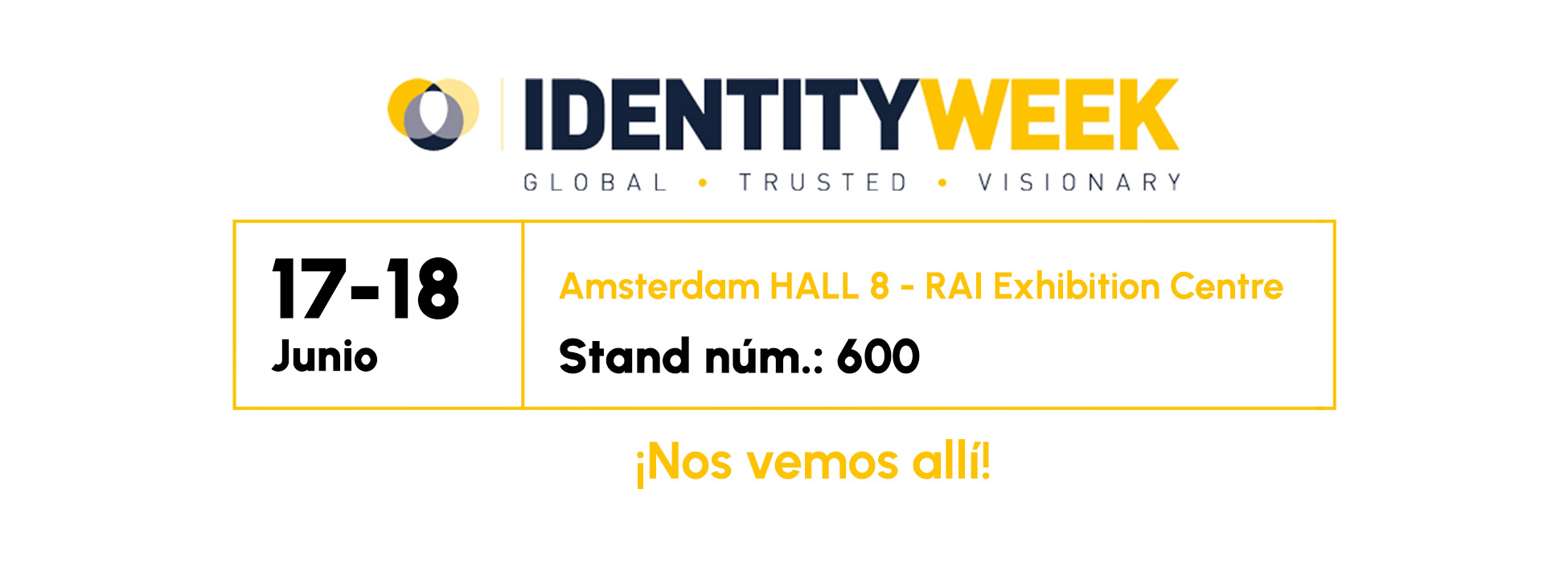 identity week europe 2025 amsterdam hero image