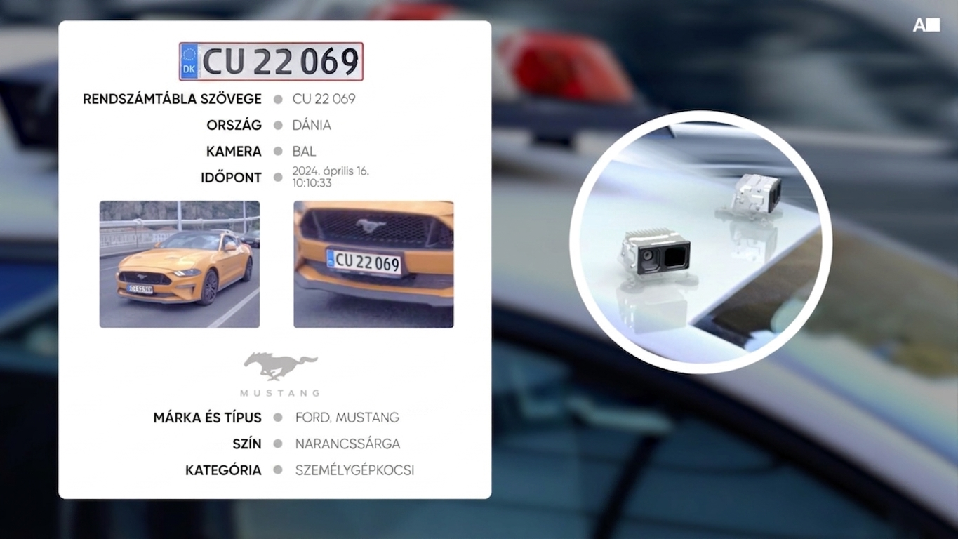 Lynet mobile ANPR/ALPR camera admin data panel Mustang speeding