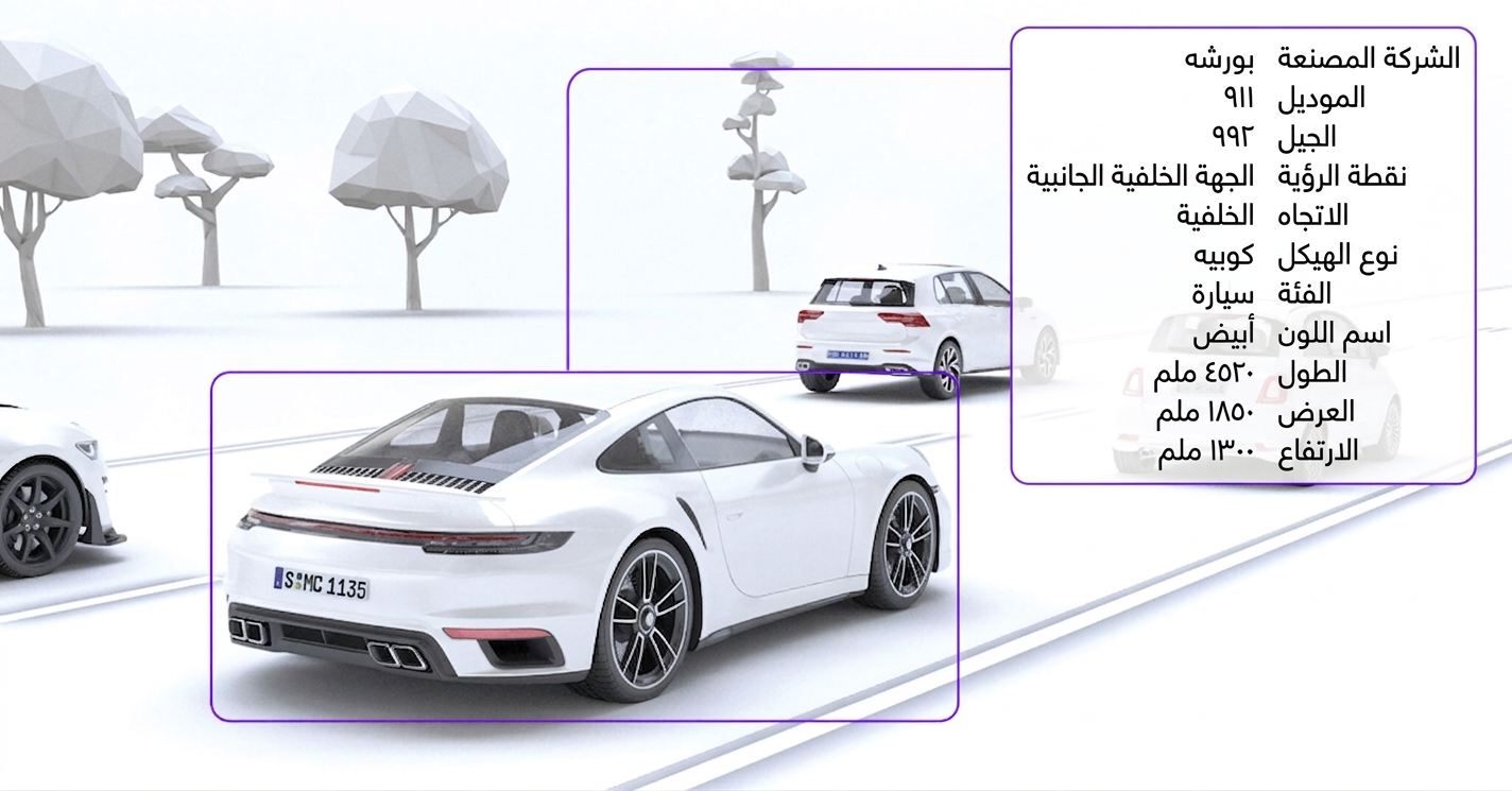 vehicle make and model recognition blog article hero image: brand identification, vehicle identification, model selection, license plate recognition, color recognition